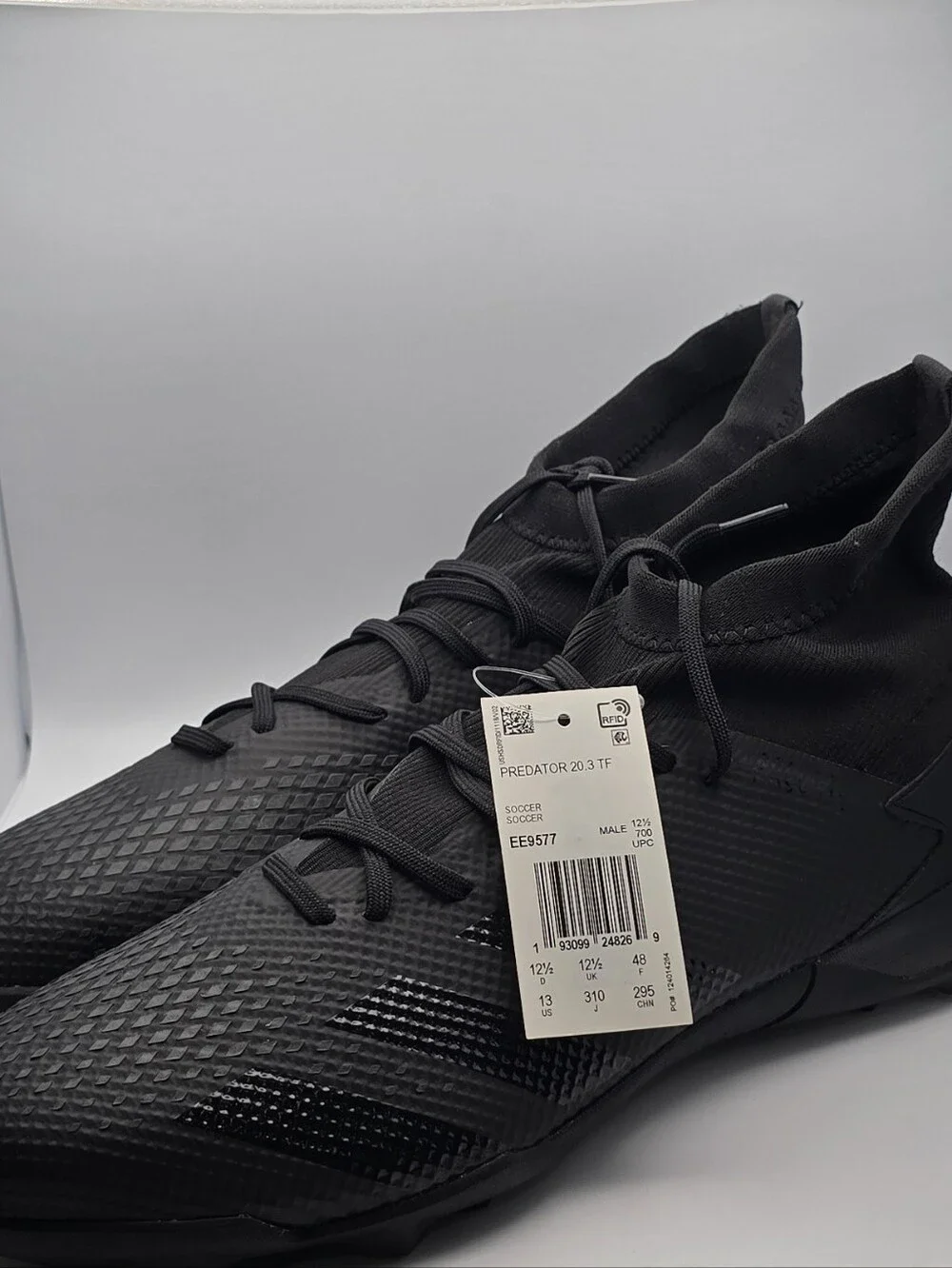 Adidas Predator Men's Soccer Cleats - Black